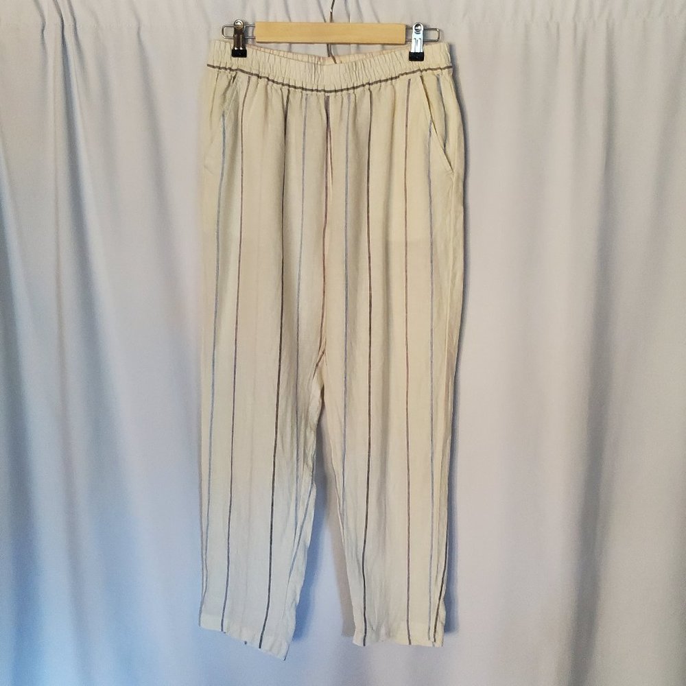 C&C California Linen Striped Pants